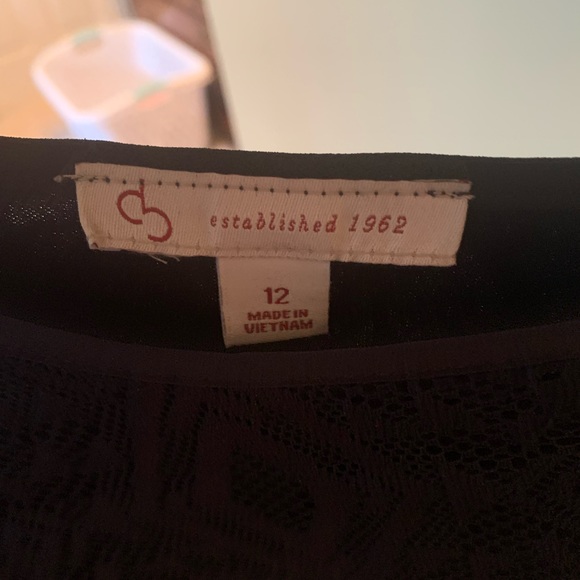 Beautiful evening Dress just beautiful lacy color blue size 12. You’ll love it! - Picture 6 of 6